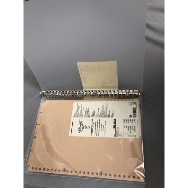 SỔ GHI CHÚ BÌA CÒNG NHẪN B5/ A5/ A4 26 LỖ MUJI