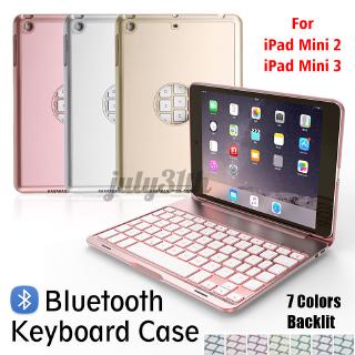 Bao Da Kèm Bàn Phím Bluetooth Cho Ipad Mini 2 3