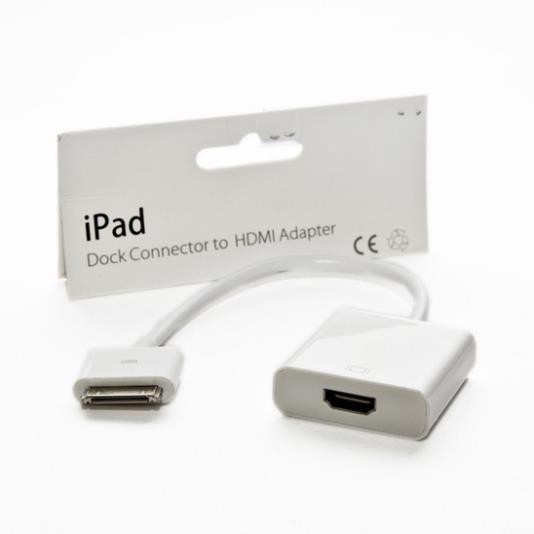 Cáp chuyển Iphone 4 Ipad sang HDMI Ti vi Hàng chính hãng