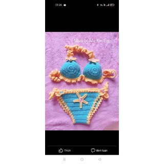 bikini đi biển cho bé