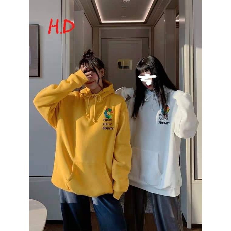 [FREESHIP ĐƠN TỪ 50K] Áo hoodie hoa Pocket HDA1119