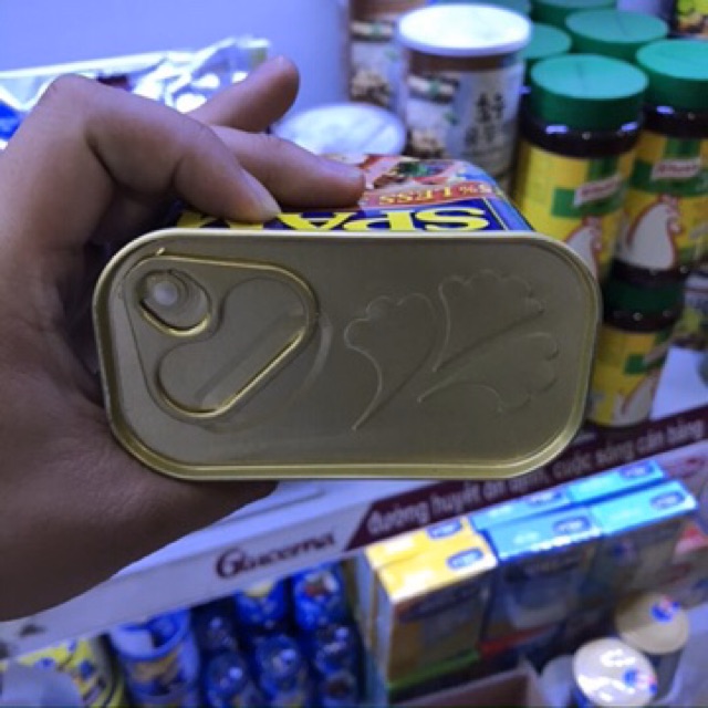 Thịt Hộp SPAM Mỹ Ít Mặn 25% Less Sodium Nhập Khẩu Mỹ 340g