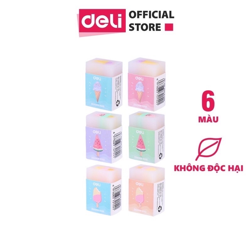 Tẩy thạch màu deli 1v