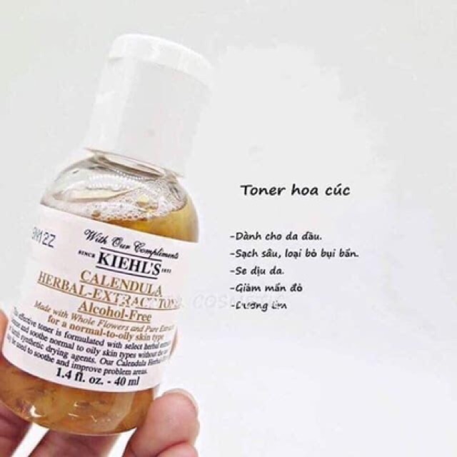 Toner hoa cúc Kiehl’s mini size