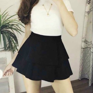 Váy xoè 2 tầng