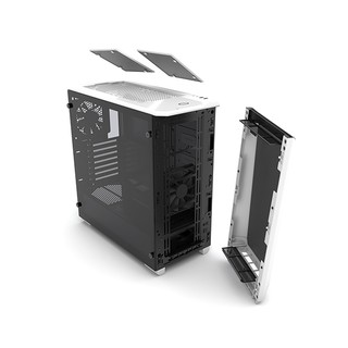Case Phanteks Eclipse P400S RGB Silent Edition illumination Mid Tower (Black/White Case)