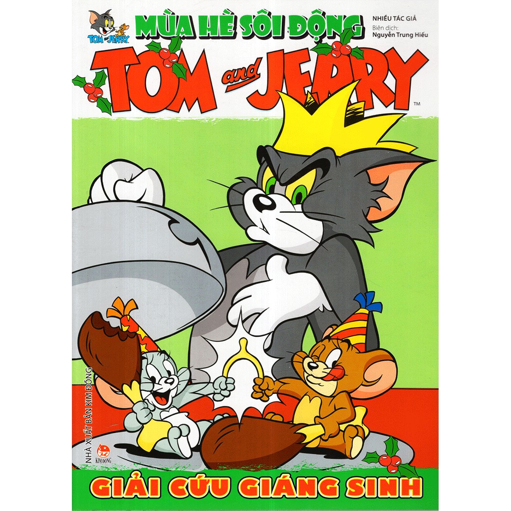 Sách - Tom And Jerry Mùa Hè Sôi Động: Giải Cứu Giáng Sinh