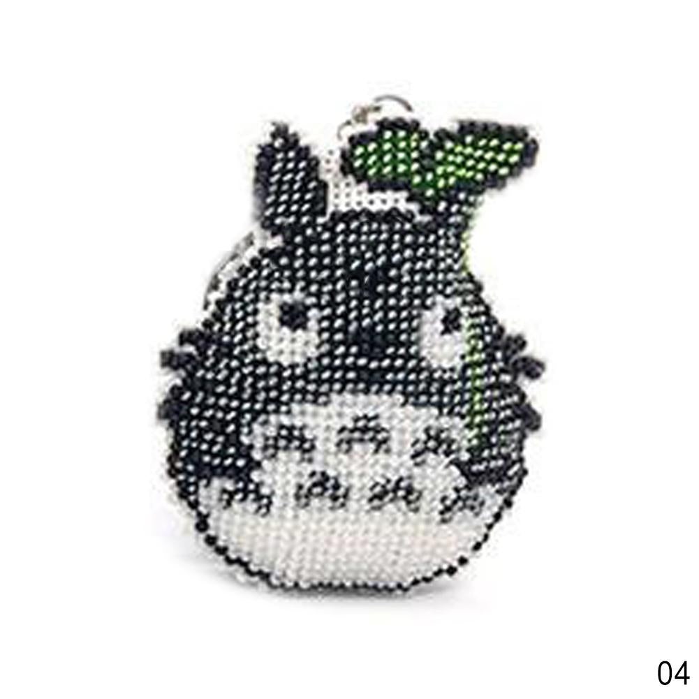 Khóa Bộ đồ chơi Totoro Tự làm Đính cườm ThêuThủ công Kim chỉ khâu Chéo Hạt Thêu P00316404