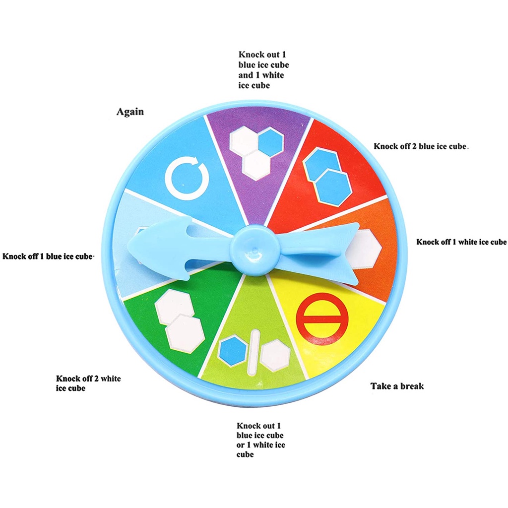 Bộ Đồ Chơi Đập Băng Bẫy Chim Cánh Cụt Vui Nhộn Cho Gia Đình