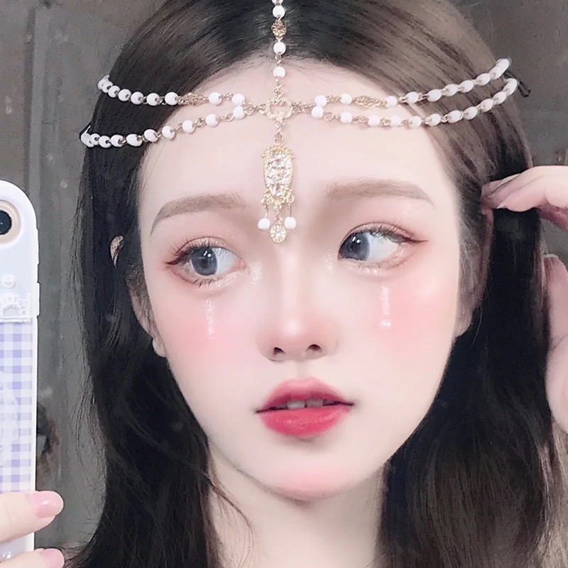 Băng đô nữ đẹp kiểu dáng Trung Hoa nữ thần