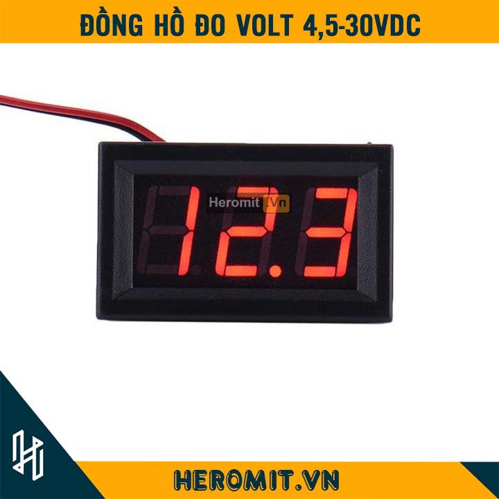 Đồng Hồ Hiển Thị Điện Áp 0.56 inch 4.5-100VDC