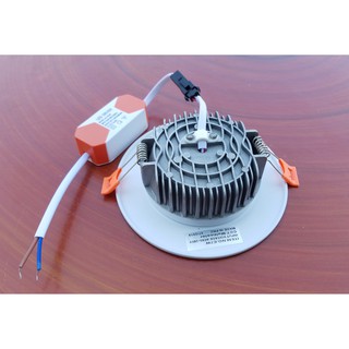 [X-LED] Đèn âm trần đế đúc tản nhiệt - 7w, 3 màu