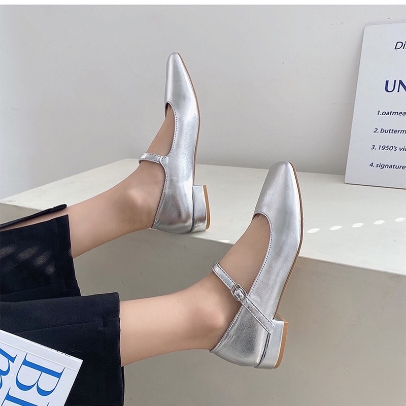 GIÀY BỆT NỮ QUAI NGANG MŨI VUÔNG 2022