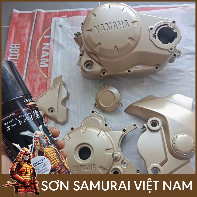 H2020 Màu Kem Sáng Sơn Xịt Samurai