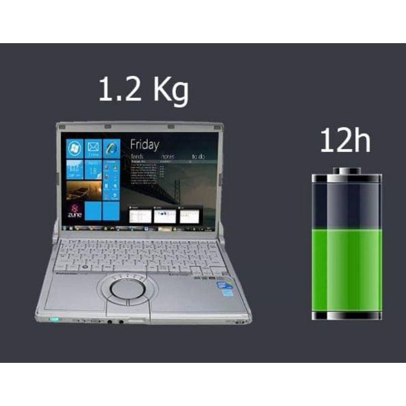 Laptop Panasonic CF-S9 mới 98%