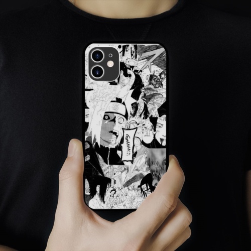 Ốp lưng iphone SAMSUNG naruto collage art op art cứng  cho các dòng iPhone PAP20210717
