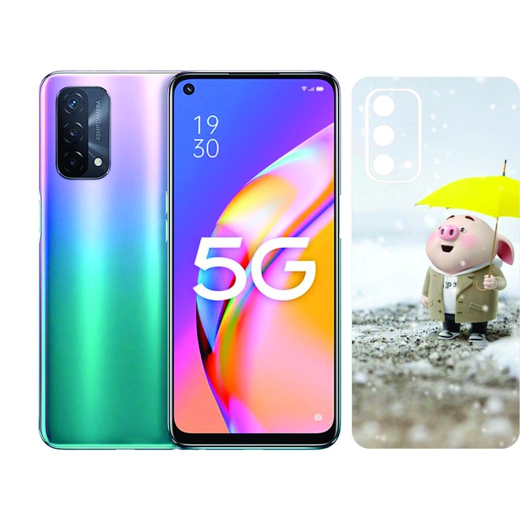 Miếng dán Skin 3D in hình theo yêu cầu oppo A93 5G