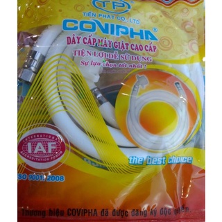 Dây cấp nước cho máy giặt, dây máy giặt đầu ren ngoài 21 đa năng tiện dụng giá rẻ npp.