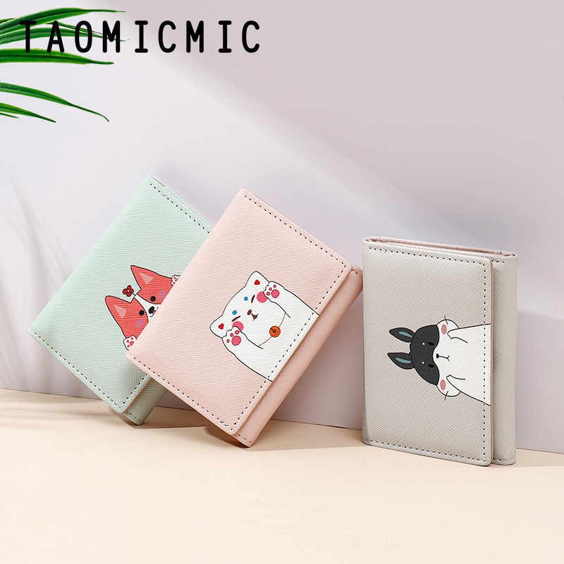 VÍ ĐỰNG TIỀN MINI LUCKY CAT TAOMICMIC THẦN TÀI MAY MẮN, PHÁT TÀI NHIỀU MẪU, VÍ MINI NỮ