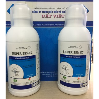 Thuốc diệt muỗi BIOPER 55EC nhập khẩu Hàn Quốc chai 1 lít