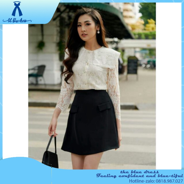 ✨QUẢNG CHÂU CAO CẤP✨ Chân váy đen form chữ A, kiểu dáng công sở thanh lịch 🔥FREESHIP🔥 bigsize công chúa tiệc cưới giá