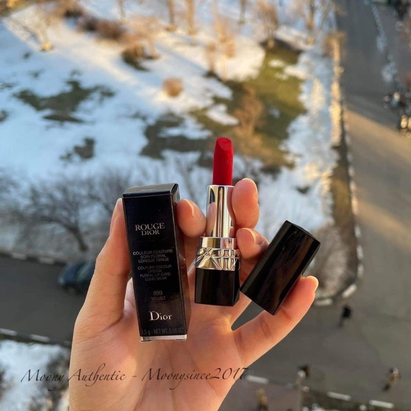Son Dior mini 999 Vetvet full box