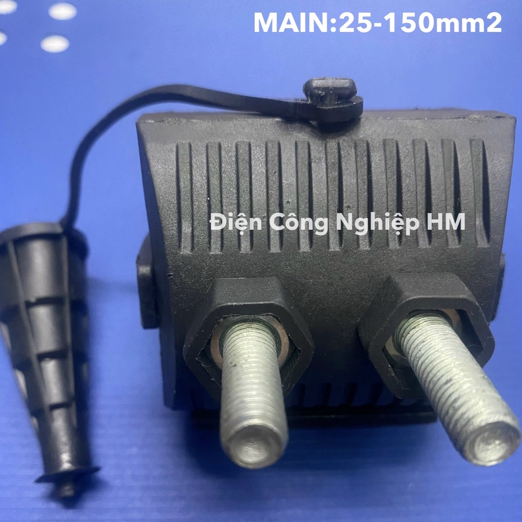 Ghíp nối cáp 2 bu lông TOT, Ghíp kẹp cáp đôi dùng cho cáp 25-120mm2 và 25-150mm2