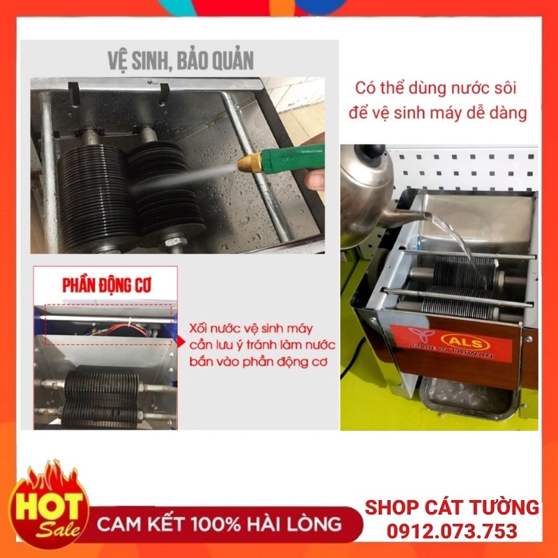 MÁY THÁI THỊT TƯƠI SỐNG 1 CỬA  ALS 750w / Shop Cát Tường Bảo Hành 12 tháng