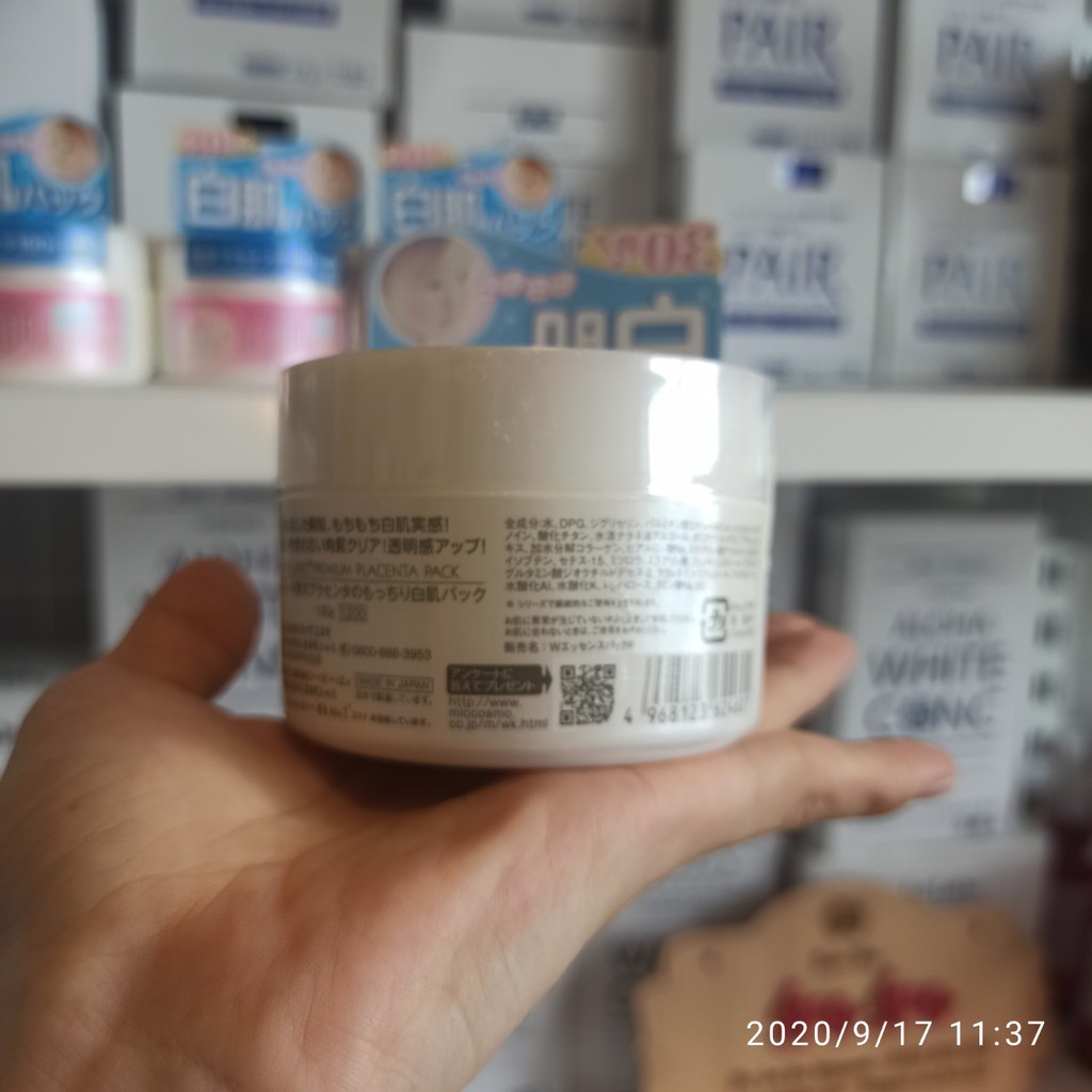 Mặt nạ ủ trắng Placenta White Label