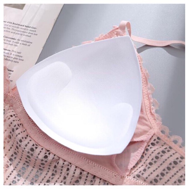 MẪU MỚI- Áo lót bra ren cài sau dây kép sexy 384
