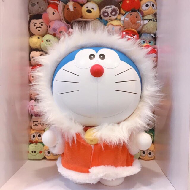 [ Hàng có sẵn ] Mô hình Doraemon áo choàng lông