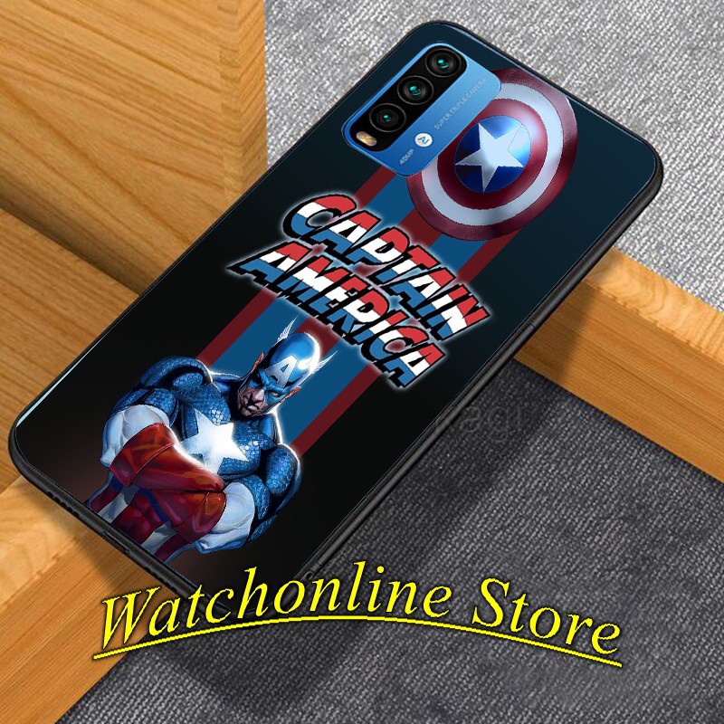 Ốp lưng phủ bóng Xiaomi K20 / K20 pro K30 K30 pro Redmi 6 pro Redmi s2 Mi 6x redmi 5 plus note 4x note 3 pro Avengers
