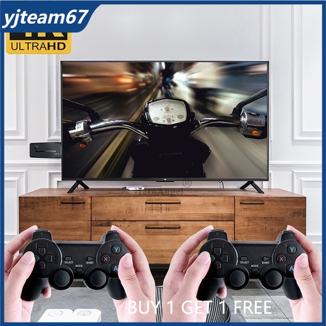 【Hot Sale】M8 TV HDMI Mini HD Wireless Arcade Joystick 32G / 64G Tích hợp 10000 trò chơi Trò chơi cổ điển Trò chơi truyền hình không dây Bảng điều khiển trò chơi truyền hình PS1#NBTEAM#