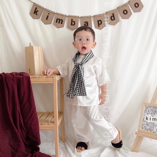 Set lụa bà ba cho bé ( ảnh shop chụp , cháu của chủ shop )