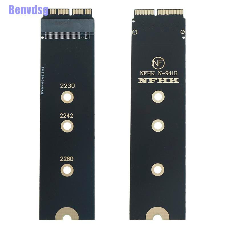 Thẻ Chuyển Đổi Nvme PCIE M.2 NGFF SSD Cho Pro 2013 2014 2015 Apple