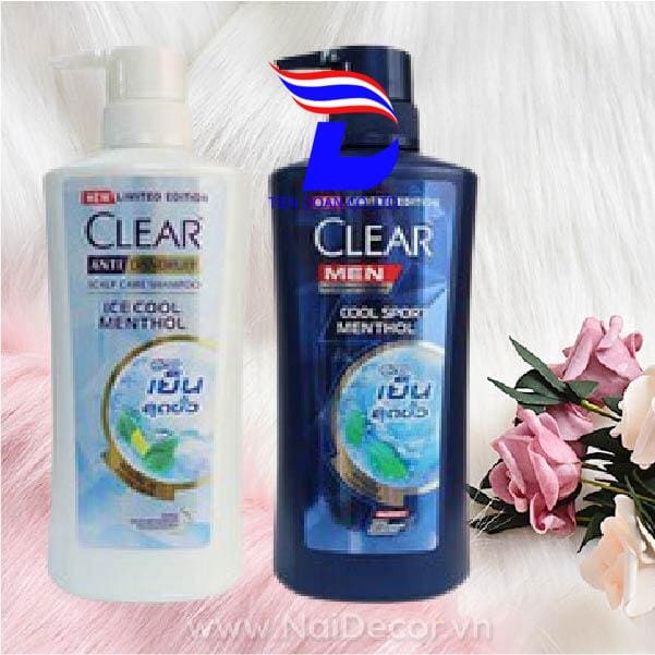 Dầu gội Clear ⚡ HÀNG NHẬP KHẨU ⚡ Thái Lan đủ loại nhập khẩu chính hãng 450ml date mới