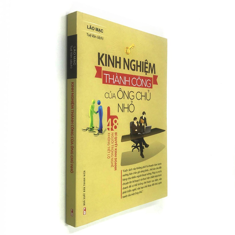 Sách - Kinh nghiệm thành công của ông chủ nhỏ | BigBuy360 - bigbuy360.vn