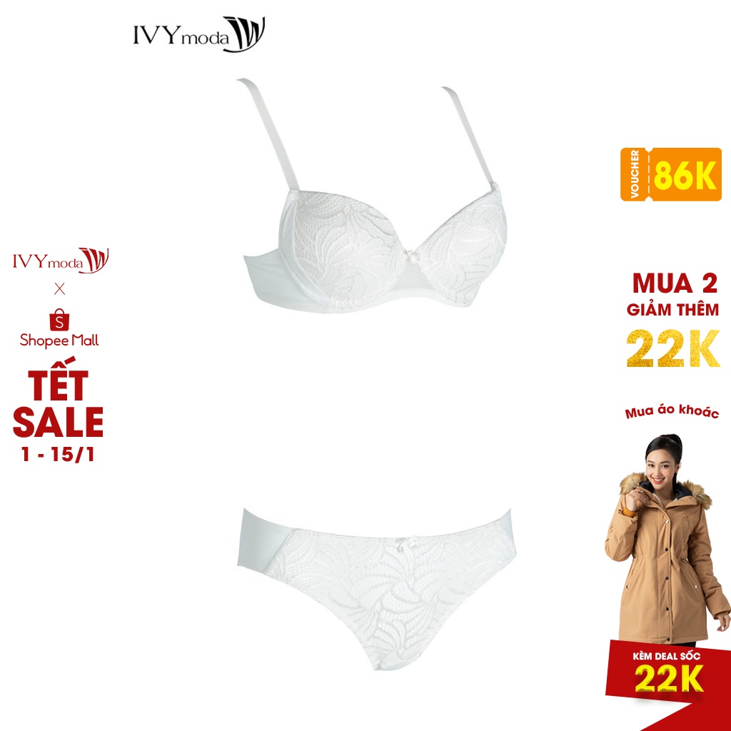 [NHẬP WABRTL5 GIẢM 10% TỐI ĐA 50K ĐH 250K ]Slip lưới nữ (quần lót) IVY moda MS 26X1248