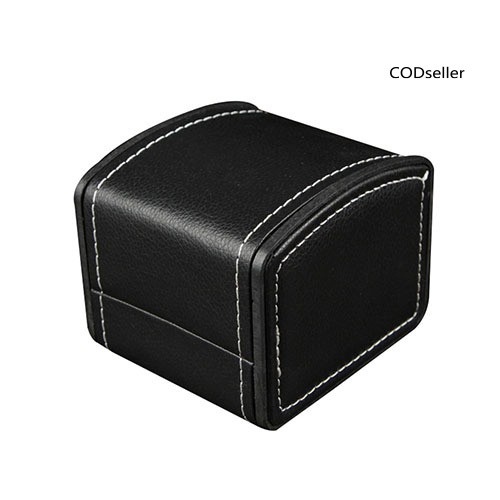 Túi Đựng Đồ Dùng Cao Cấp Tiện Dụng◘Hộp Quà Đựng Trang Sức Hình Vuông Bằng Da Giả Kèm Gối Đệm