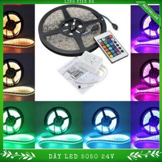 Dây led 5050 24V 5m/cuộn chống nước