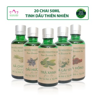 [Chai 100ml] Tinh dầu nguyên hương 100% nguyên chất thiên nhiên / Có kiểm định