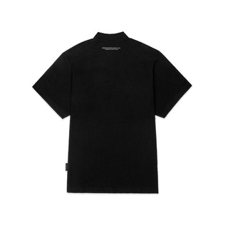 Áo thun polo levent mini logo -Black/white