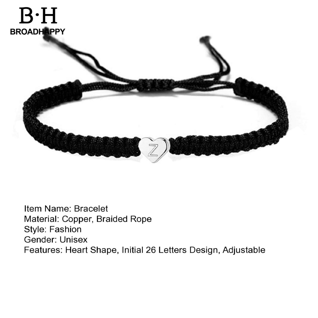 Vòng Tay Mặt 26 Chữ Cái Thời Trang Cho Cặp Đôi