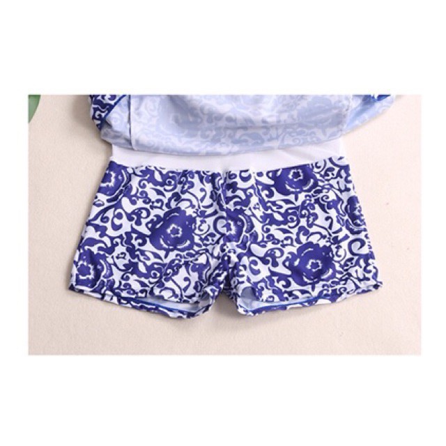 Bikini big size giấu bụng một mảnh họa tiết hoa HXK ་  ྇ | BigBuy360 - bigbuy360.vn