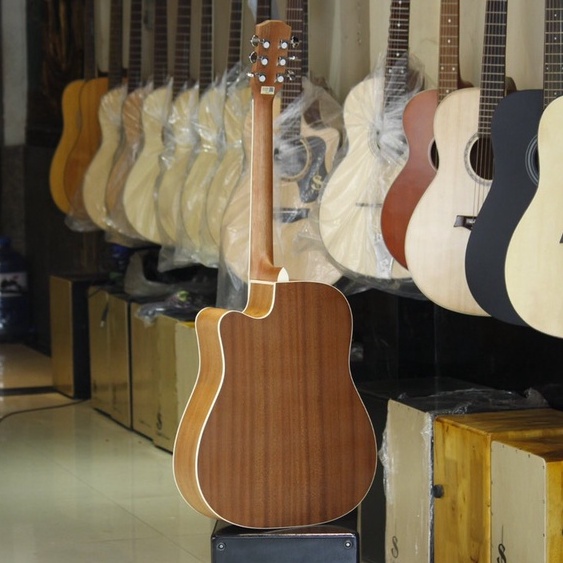 Đàn guitar acoustic gỗ thịt, có ty chính hãng S Việt mã CV160 Pro