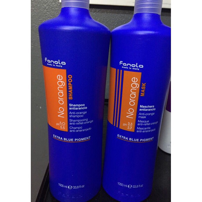 ✅✅ [Fanola - Chính Hãng] Mặt nạ ủ khử sắc tố cam cho tóc nhuộm màu tone lạnh Fanola Anti-Orange mask (No-orange) 1000ml | BigBuy360 - bigbuy360.vn