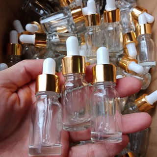 Combo 10 lọ chiết thủy tinh 10ml - Serum 10ml