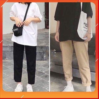 [QUÀ TẶNG MẶT NẠ NHÁ CÁC BẠN] Quần baggy nam nữ kaki unisex, quần kaki unisex nam nữ