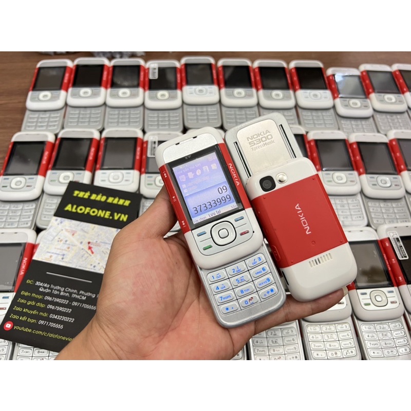 Điện Thoại Nokia 5300 Nắp Trượt Nghe Nhạc Hay Nhỏ Gọn Dễ Thương Pin Zin Sài 3-5 Ngày