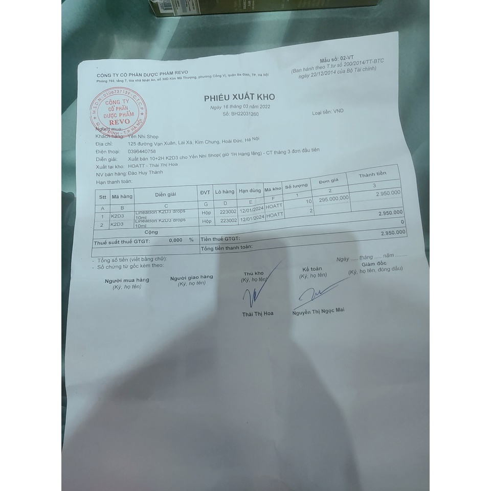 LineaBon D3 K2 Chính hãng Tăng cường hấp thu Canxi Phát triển chiều cao cho bé.